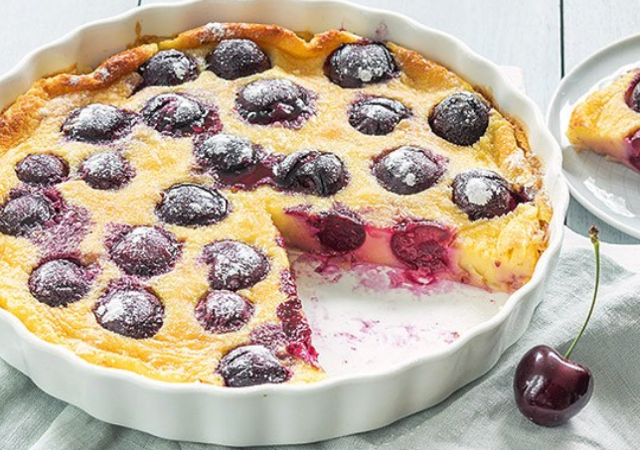Clafoutis met kersen